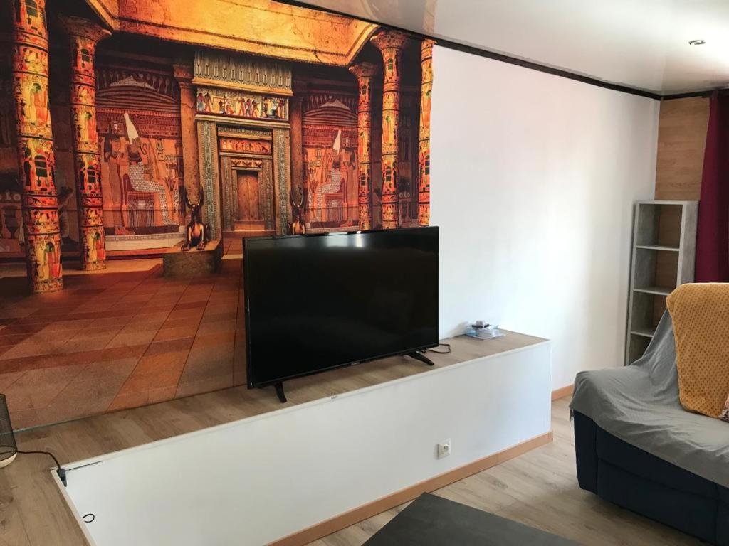 Ferienwohnung Le Flamboyant Avec Piscine Chauffee 30° Et Jacuzzi Saint-André Exterior foto