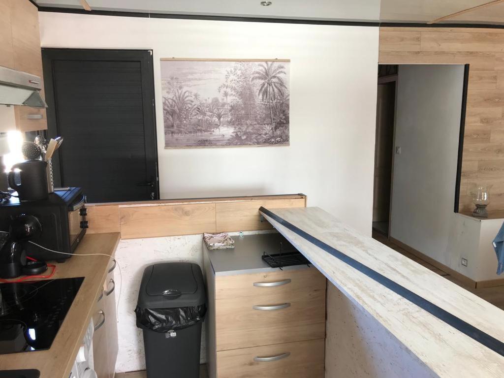 Ferienwohnung Le Flamboyant Avec Piscine Chauffee 30° Et Jacuzzi Saint-André Exterior foto